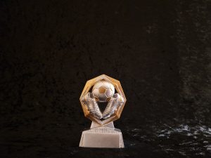 Fotball statuett resin