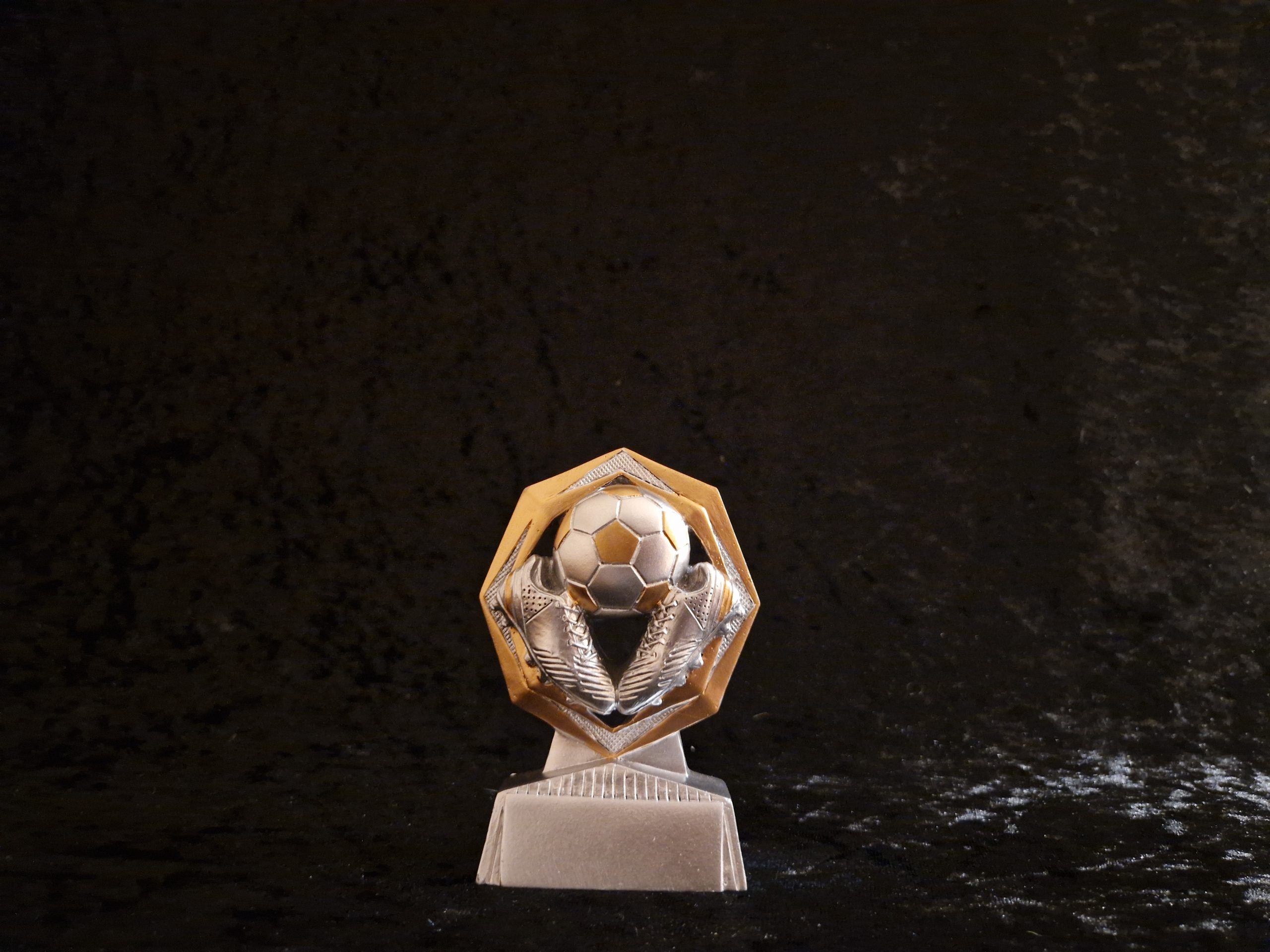 Fotball statuett resin