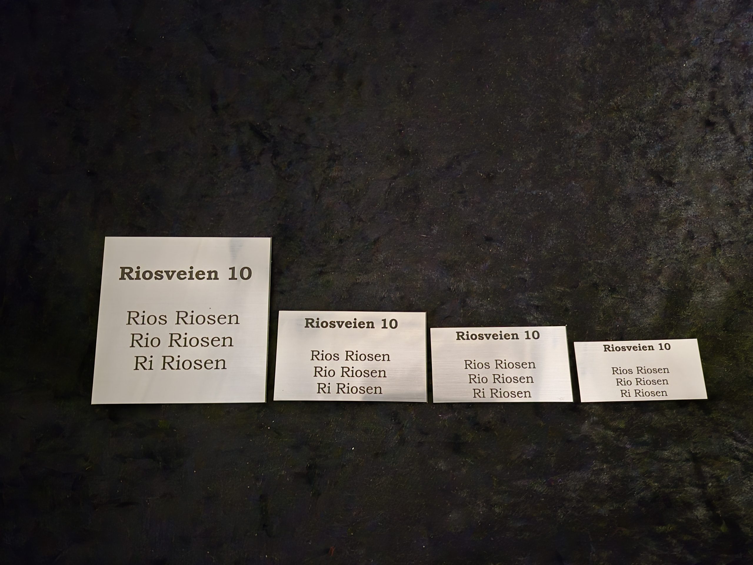 Postkasseskilt